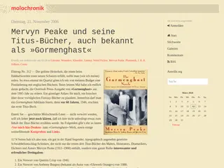 Mervyn Peake und seine Titus-Bücher, auch bekannt als »Gormenghast«