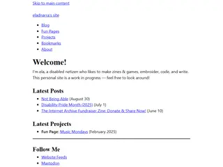 Welcome! | eladnarra's site
