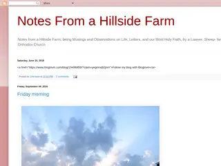 Notes From a Hillside Farm