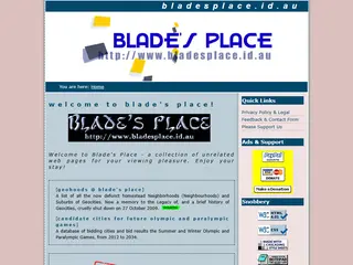 Welcome to Blade's Place
