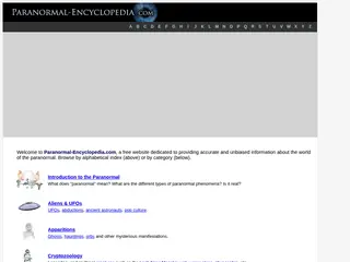 Paranormal Encyclopedia
