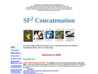 Science Fact & Science Fiction Concatenation