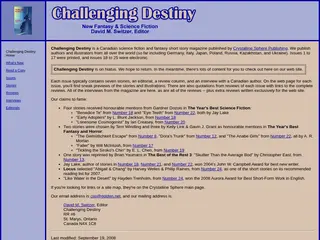 Challenging Destiny
