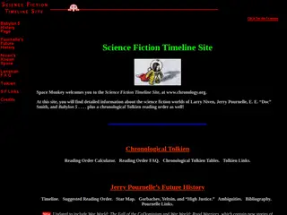 Science Fiction Timeline Site . . .