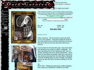 Dark Carnival Bookstore