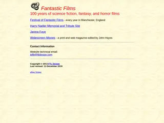 FTL Design - Fantastic Films