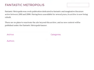 Fantastic Metropolis