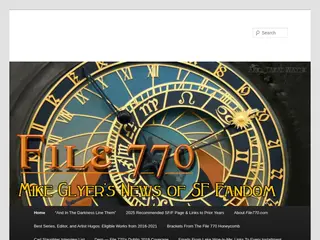 File 770 | Mike Glyer's news of science fiction fandom