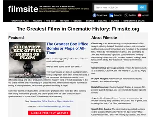Greatest Films - The Greatest Films in Cinematic History