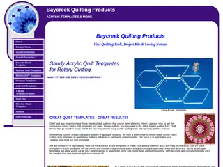 Baycreek Quilting Templates