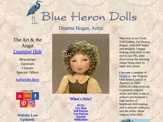 Cloth Doll - Dolls - Blue Heron Cloth Dolls