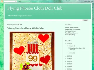 Flying Phoebe Cloth Doll Club