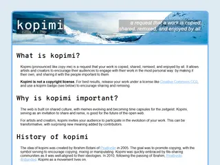 ˚∆ kopimi // copyme ∆˚