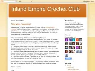 Inland Empire Crochet Club