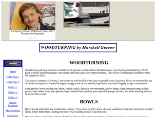 WOODTURNING by Marshall Gorrow