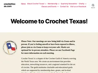 Crochet Texas Chapter - Crochet Guild of America