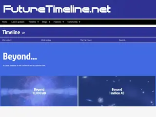Future Timeline of the Universe | Timeline | Technology | Singularity | 2020 | 2050 | 2100 | 2150 | 2200 | 21st century | 22nd century | Far Future | Humanity | Predictions | Events