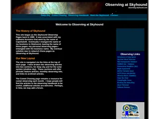 Observing at Skyhound
