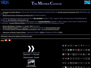 SEDS Messier Database