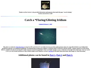 Iridium Flares