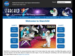 StarChild: A Learning Center for Young Astronomers
