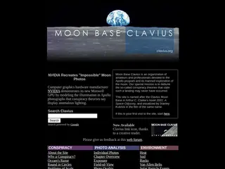 Clavius Moon Base - debunking the moon hoax