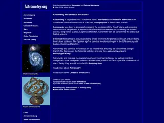 Astrometry and Celestial Mechanics - Astrometry.org - Istituto Scientia