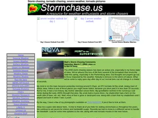 Storm chasing, tornado chasing, tornado pictures, for the storm chaser.