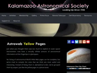 KAS Online >> Astroweb Yellow Pages