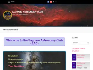 Saguaro Astronomy Club – Observing in Arizona Since 1977
