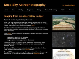 Deep Sky Astrophotography – Jordi Gallego