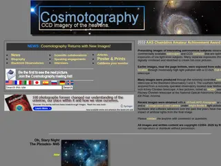 Cosmotography- CCD images of the heavens.