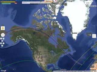 Canada - 1972 July 10 Total Solar Eclipse - Interactive Google Map - Xavier Jubier