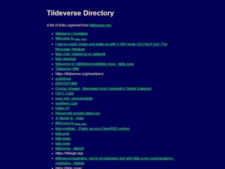 Tildeverse Directory