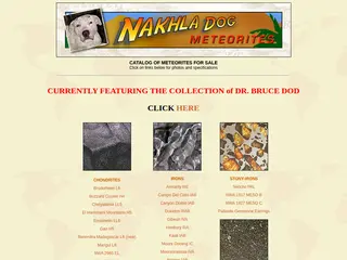 Nakhla Dog Meteorites, Meteorites for Sale, Meteorite