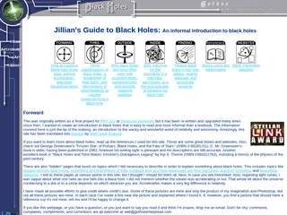 Gothos: Astronomy: Jillian's Guide to Black Holes