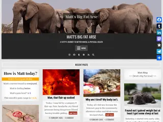 Matt's Big Fat Arse - A fatty's journey to better mental & physical health