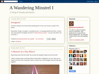 A Wandering Minstrel I