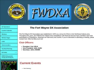 The Fort Wayne DX Association (FWDXA)