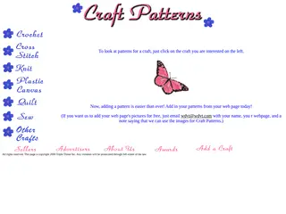 Craft Patterns