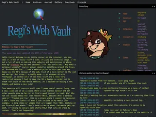 Regi's Web Vault
