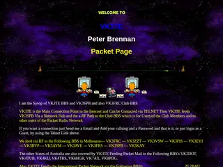 My Packet Page with Lots of Information.