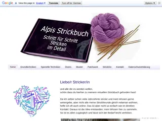 Alpis Strickbuch