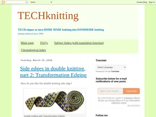 TECHknitting