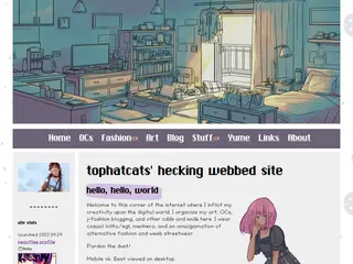 TOPHATCAT's Hecking Webbed Site