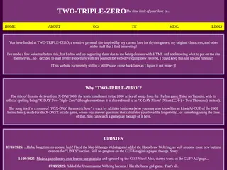 TWO-TRIPLE-ZERO