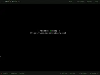 Archaic Binary | Retro Telnet BBS Systems | Legacy Bulletin Boards, ANSI Games & More