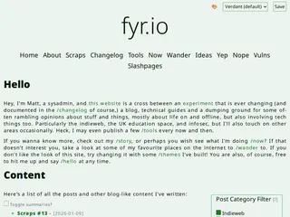Hello - fyr.io