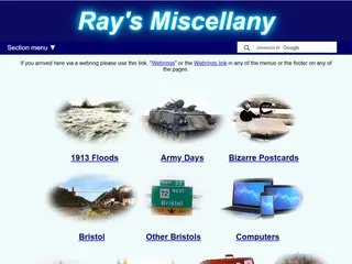 Some miscellany about Bristol, my fathers time in the Royal Navy, Optical Illusions, Postcards, Terre Haute, Indiana and other things I'm interested in