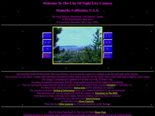 Alameda, California - Live Telerobotic Camera